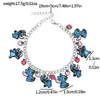 Pulsera Panjiadora de Animación de Dibujos Animados y Series de Televisión Populares Transfronteriza Colgante Stitchai Pulsera de Aleación de Zinc Venta al Por Mayor