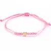 Suministro Exclusivo Transfronterizo de Pulseras Populares de Amistad, Pulseras para Mejores Amigas, Nuevos Estilos Europeos y Americanos, Regalos para el Día de la Madre, Pulseras Tejidas con Forma de Corazón