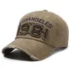 Nueva Gorra de Béisbol Digital Retro Europea y Americana de Primavera y Otoño de Moda para Mujer, Gorra de Pico Bordada, Estilo Vintage Lavado de Moda para Hombre