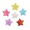 Fábrica ponto direto novos acessórios de cabelo lantejoulas cinco pontas estrela infantil acessórios artesanais materiais decorativos