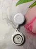 Relógio de Enfermeira Relógio de Estudante Luminoso Retrátil Silicone Mostrador Colorido Relógio de Peito Relógio Atacado Relógio de Pulso Quartzo Mostrador Grande