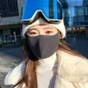 Mascarilla Gruesa Cálida para Mujeres con Buen Aspecto, Agujeros Respirables a Prueba de Polvo, Lavable Estéreo Mascarilla Resistente al Frío Invernal, Cara Pequeña