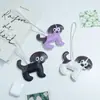 Huayang Nuevo Cuero PU Colgante de Animal Llavero DIY Encanto para Bolso Venta al por Mayor Accesorios de Ropa Colgante Joyería