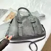 Bolso Retro Nuevo para Mujer 2026, Bolso de Hombro Cruzado de Gran Capacidad, Bolso Tote de Cuero Suave de Color Sólido, Bolso de Mano para Viajes Diarios