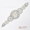 Atacado alta qualidade headdress de noiva casamento flor de diamante adesivo olho de cavalo vidro strass Pérola decalque cinto decoração