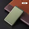 Estuche Delgado para Cigarrillos para 20 Cigarrillos, Ultra-Delgado Portátil para Hombre, Automático Pop-Up, Resistente a la Humedad, Aleación de Aluminio Grabada, Estuche de Cigarrillos de Gama Alta
