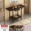 Nova Mesa dos Oito Imortais em Estilo Chinês, Mesa de Altar de Madeira Não Sólida para Uso Doméstico, Altar Doméstico para Sala de Estar Rural, Mesa para Hall de Entrada