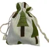 Bolsas de Algodón con Cordón Floral Personalizadas para Guardar Artículos, Soporte para Impresión de Logo, Venta al por Mayor a Partir de un Paquete, Bolsita de Incienso Repelente de Mosquitos de Regalo