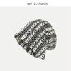 2024 Oco Crochê Hot Girls Baotou Cap Verão Casual Doce Pullover Cap Crianças Japonês Artístico Cold Cap Trendy