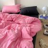 Núcleo de Colcha Funda de Colcha Extraíble y Lavable Kit Juego de Dos Piezas para Cama Funda de Colcha Cálida Engrosada para Otoño e Invierno