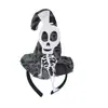 Accesorios de Fiesta de Disfraces del Festival de Fantasmas de Halloween Aro de Cabeza de Calabaza Araña Murciélago Calavera Sombrero de Bruja Aro para el Cabello Hebilla para la Cabeza
