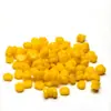 Venta al por mayor de fábrica a granel Grano de maíz flotante de TPE Señuelo suave artificial Señuelo de imitación para peces Carpa y Carpa cruciana