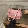 Bolso de Hombro de Moda Popular de Este Año Estilo Coreano para Mujer 2024 Primavera Nuevo Versátil Ins Color Puro Suave Bolso Cuadrado Pequeño