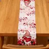 Bandeira de Mesa para Mesa de Centro, Antiderrapante, Não Fofa Facilmente, Elementos de Carta de Amor, Atmosfera de Feriado de Dia dos Namorados, Decoração de Mesa, Sala de Estar