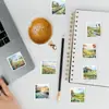 50 Adesivos Graffiti Aquarela Sonho de Primavera para Copo d'Água Celular Computador Adesivos Decorativos à Prova d'Água Adesivos DIY Atacado
