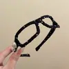 Diadema de corona alta para mujer, nuevo modelo 2026, diadema antideslizante para lavarse la cara, de ala ancha con dientes, pinza para el pelo, accesorio de pelo simple
