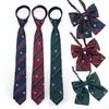 [Corbata sin cremallera] Corbata de lazo JK japonesa gratis para estudiantes universitarias, estilo universitario, corbata rayada de corona
