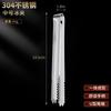 Pinzas para Hielo de Acero Inoxidable 304 Engrosadas para Cubitos de Hielo, Pinzas para Cubitos de Hielo KTV de Bar, Pinzas para Barbacoa, Pinzas para Bolas de Hielo con Dientes en Stock, Pinzas para Dulces