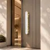 Par de Puxadores de Porta de Entrada de Luxo Leve de Alta Qualidade para Vila Hotel Portas Duplas de Vidro de Abrir Puxadores para Clube Personalizado