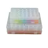 Caja de Almacenamiento para Decoraciones de Uñas con 28 Compartimentos Caja de Almacenamiento Apertura Separada Mini Caja de Diamantes Caja de Plástico Transparente Caja de Ferretería Caja de Componentes