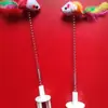 Rascador para gatos con resorte mecedor y plumas, juguete para gatos, productos para mascotas Hi, juguetes nuevos transfronterizos