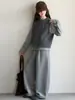 Conjunto Elegante de Tres Piezas para Niñas de Principios de Otoño 2026 Nuevo Estilo Niñas Grandes Muy Atractivo Estilo Coreano Chaleco Conjunto de Ropa de Otoño