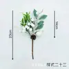 Decorações de Natal Personalizadas de Fábrica Flores de Natal Artesanato Galhos de Pinheiro Pinhas Palitos Enfeites de Natal Buquês