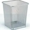 Cesto de Papel de Hierro Forjado, Cubo de Basura Doméstico, Tamaños Grande, Mediano, Pequeño, Malla de Hierro Metálico, Redondo, Contenedor de Almacenamiento sin Tapa, Contenedor de Basura de Oficina