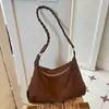 2026 Nueva Bolsa Retro Bajo el Brazo Nicho Gamuza Superficie Mate Bolso de Hombro Único Viaje Diario Bolso Tote de Gama Alta