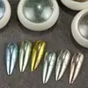 Polvo Espejo Mágico para Uñas Nuevo Transfronterizo 6 Colores Botella Ojo Grande Set de Polvo Espejo Mágico Polvo Brillante para Uñas Venta al por Mayor Uñas