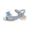 Sandalias de Princesa Elsa para Niñas 2025 Nuevo Verano Suela Suave Antideslizantes Zapatos de Cristal para Niñas Pequeñas