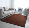 Tapete simples de cor sólida nórdica para sala de estar, tapete de mesa de centro, cobertor completo para cabeceira de quarto, tapete de casa espesso lavável