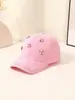 Gorra de Béisbol de Mezclilla con Visera Curva Moda Unisex Versátil de Verano Casual Protector Solar Tendencia con Pedrería