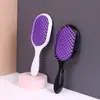 Nuevo peine hueco Amazon de panal para cabello húmedo y seco, peine de malla para peinar, peine de masaje para cabello liso del hogar