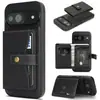 Compatible con Google Pixel 11ProXL Funda Magnética 2 en 1 para Teléfono 10/9A Ranura para Tarjeta Carga Inalámbrica Funda de Cuero