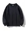 600g Ropa de Comercio Exterior Capa Interior Sudadera Manga Larga Capa Base Personalizable Versátil Holgada Con Terciopelo Tendencia Celebridad de Internet Transmisión en Vivo Ventas Directas de Fábrica