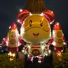 Regalos Luminosos para Puestos Promocionales de Verano: Alas de Oso Interestelares, Decoraciones Inflables para la Espalda, Alas de Mariposa de Papel de Aluminio para Niños