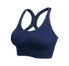 Lindo Sutiã Esportivo Push-Up Antichoque para Corrida, Roupa Íntima Sem Costura Tamanho Grande, Fivela Traseira Oca Ajustável