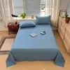 Nuevo juego de ropa de cama para el hogar 2026, 100% algodón cepillado y engrosado, color liso simple, suave y amigable con la piel