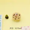 Desenhos animados urso de pelúcia boneca broche roupas boneca roupas sapatos e meias pequeno animal cocar acessórios acessórios
