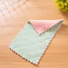 Trapo de Coral Grueso de Dos Colores, Paño Multifuncional para Lavar Platos en el Hogar de la Cocina, No se Despela Fácilmente, No se Pega Fácilmente al Aceite, Estropajo