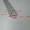 Tubo Triangular Plástico Tubo Triangular Transparente Tubo Triangular Pvc Tubo Triangular Abs Tubo Triangular Pc Tubo Triangular