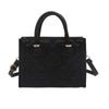 Bolso de Mano con Relieve de Moda para Mujer Bolso de Hombro de Nicho Tendencia Otoño Nuevo Bolso Cruzado Casual de Moda para Viajar