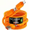 Cable de Datos de Carga Rápida USB Cuatro en Uno 240W/27Wpd Adecuado para Teléfono Móvil Huawei Apple Samsung Honor Cable de Carga