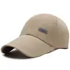 Sombrero de sol gorra de béisbol de lona gorra gorra con visera para hombre sombrero de sol para exteriores sombrero de ala ancha extendido a lo largo al por mayor