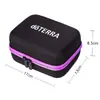 19 Gedoteri Bolsa para Armazenamento de Óleos Essenciais Bolsa para Óleo Essencial Engarrafado Portátil Proteção Anti-queda Frasco de Óleo Essencial 15/5ML 10ML