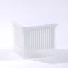 Caja de Almacenamiento Doméstica para Cocina para Jengibre, Ajo y Cebolleta Picada; Caja de Almacenamiento para Refrigerador; Caja Transparente para Condimentos a Prueba de Olores y con Drenaje