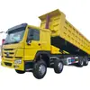 Fornecimento Transfronteiriço de Caminhões Basculantes Usados Howo 6*4, Caminhões Basculantes de 10 Rodas para Transporte de Carga
