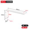 Código de esquina de acero inoxidable engrosado ángulo recto de 90 grados pieza de fijación de mesa y silla conector de muebles refuerzo en forma de L código de esquina negro