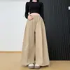 Pantalones Holgados tipo Linterna Globos para Mujer, Nuevos de Cintura Alta Adelgazantes Sueltos Casuales de Pierna Ancha con Caída Suave y Diseño Floral